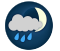 Partly cloudy. 30 percent chance of showers before morning. Low 10.